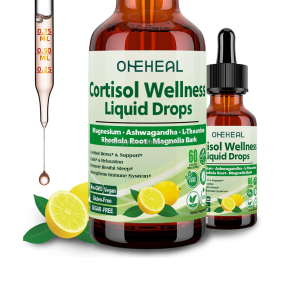 17-in-1 Hormone Balanced Women's Herbal Supplement  Magnesium Glycinate Cortisol Detox Liquid Drops