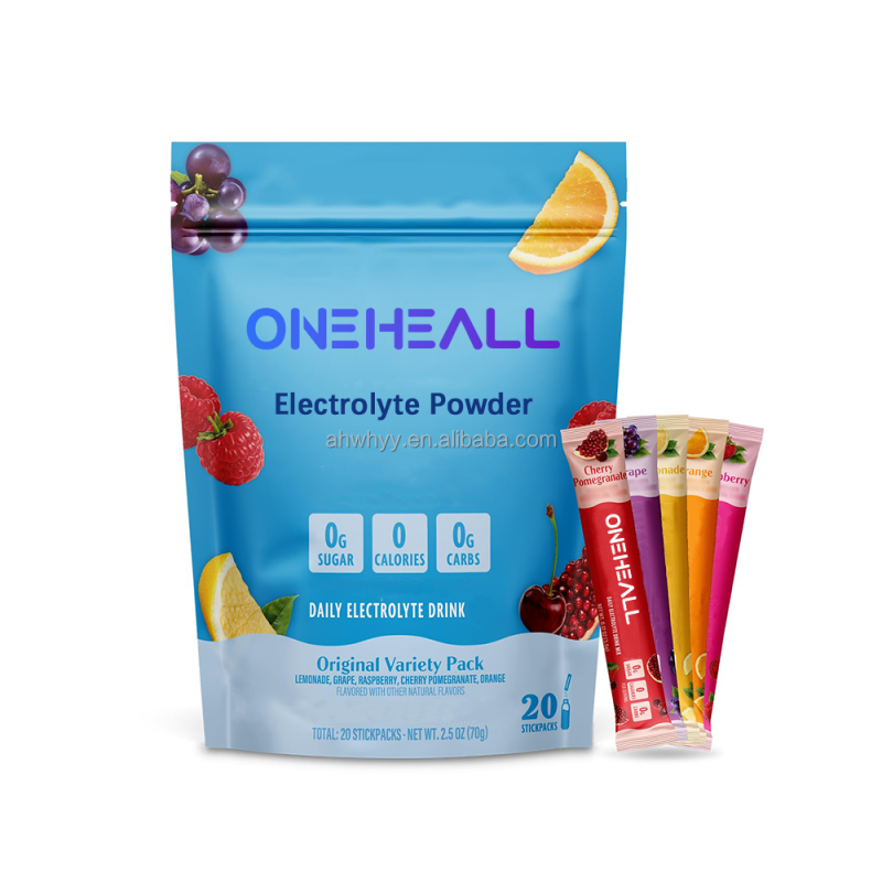 OEM Hydration Electrolytes Powder Food Supplement Energy Drink Mix Electrolyte Powder