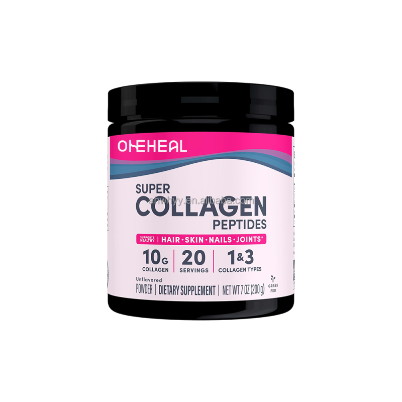 3 in 1 Super Collagen Peptides Powder Healthy Support Powder Hydrolyzed Type Unflavored Collagen Powder