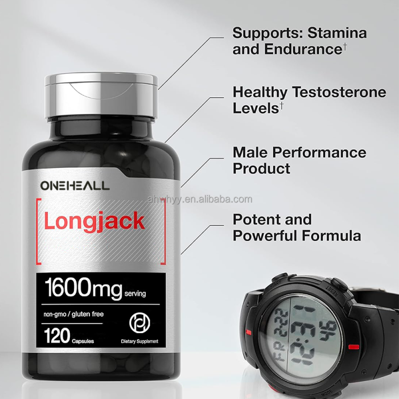 OEM Longjack Capsules Extract Healthcare Supplements for Adults Energy Support Longjack Capsule