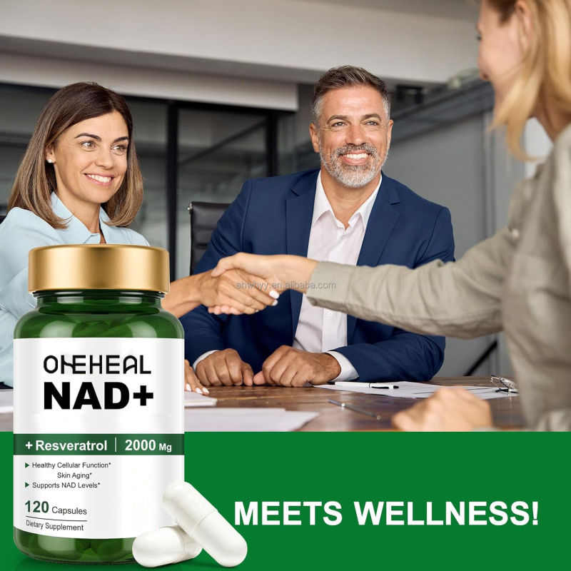 OEM NAD Nicotinamide Capsules Health Support Liposomal Antioxidation NAD Capsules