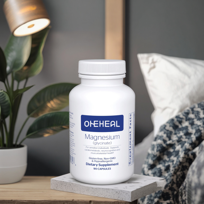 Health Support Magnesium Glycinate Potassium Supplement for Sleep Capsule Supplement Magnesium Glycinate Capsules