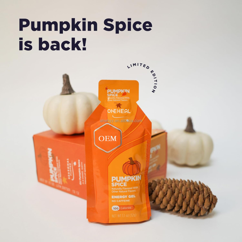 Energy Gel Sports Nutrition Natural Nutritious Provides Energy for Cycling and Running High Energy Gel