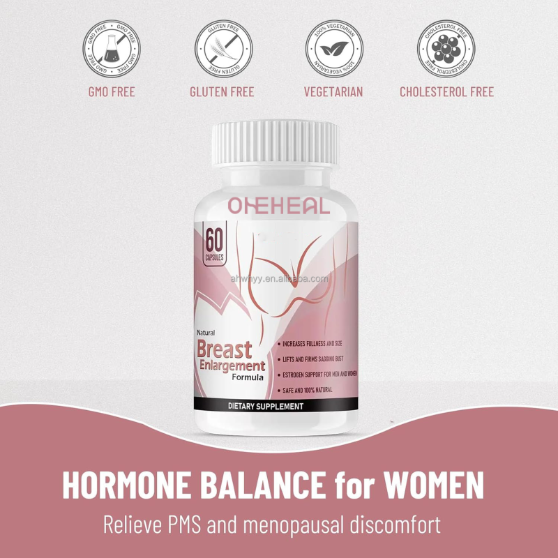 OEM Herbal Supplements for Women Breast Enhancement Capsules Natural Herbal Breast Enhancement Capsules