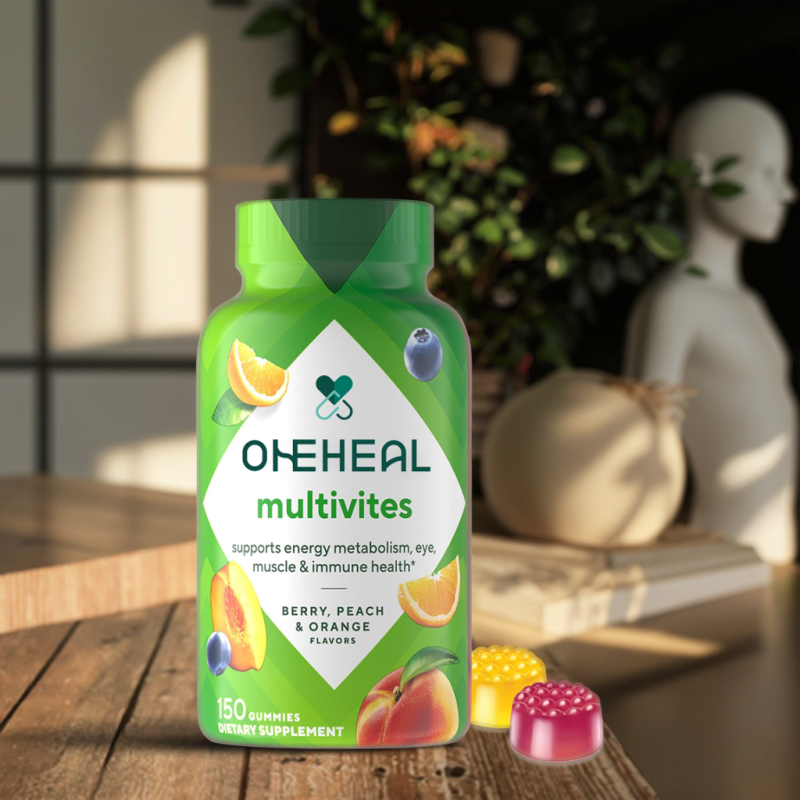 Adult Sugar-Free Multivitamin Gummies Complex Vitamins and Minerals Supplement Multivitamin Gummies