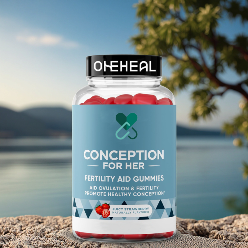 OEM Female Fertility Support Herbal Supplements in Gummy Female Fertility Support Gummies