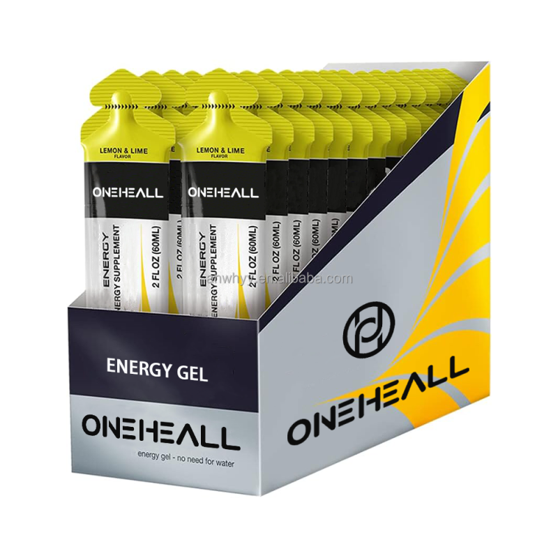 Energy Gels Contains Fast-Acting Carbohydrates Nutrition Customized Flavor Sports Energy Gel