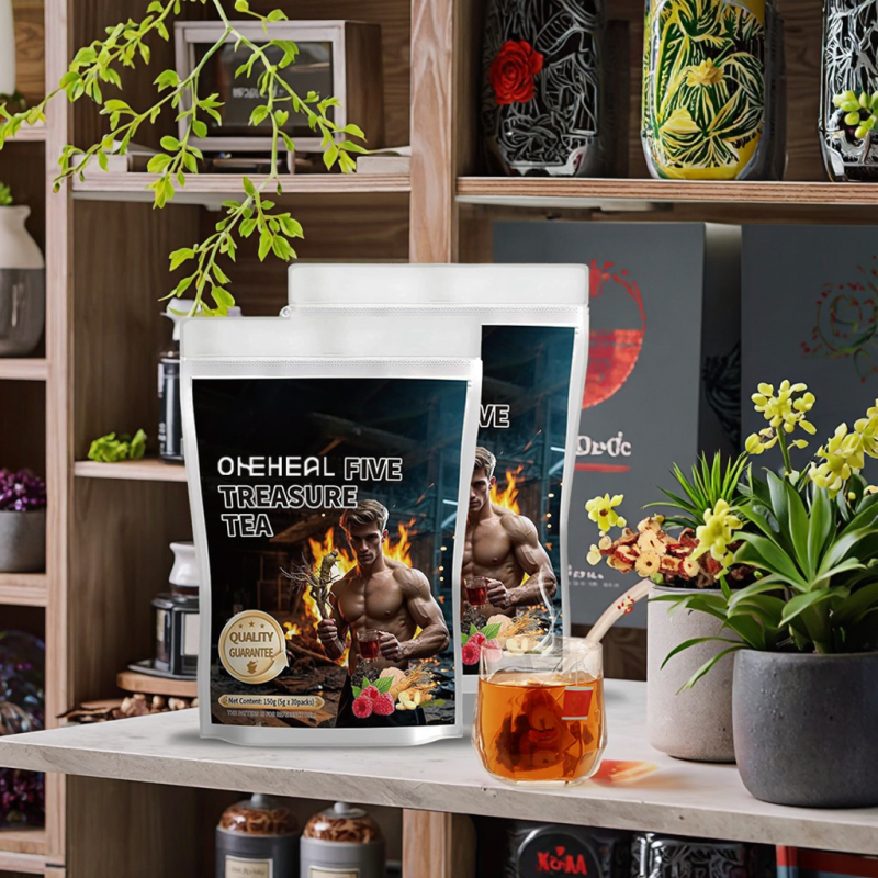 Customized Various Herbal Health Five Treasures Kidney Cleanse OEM Tea Healthy Preserving Tea