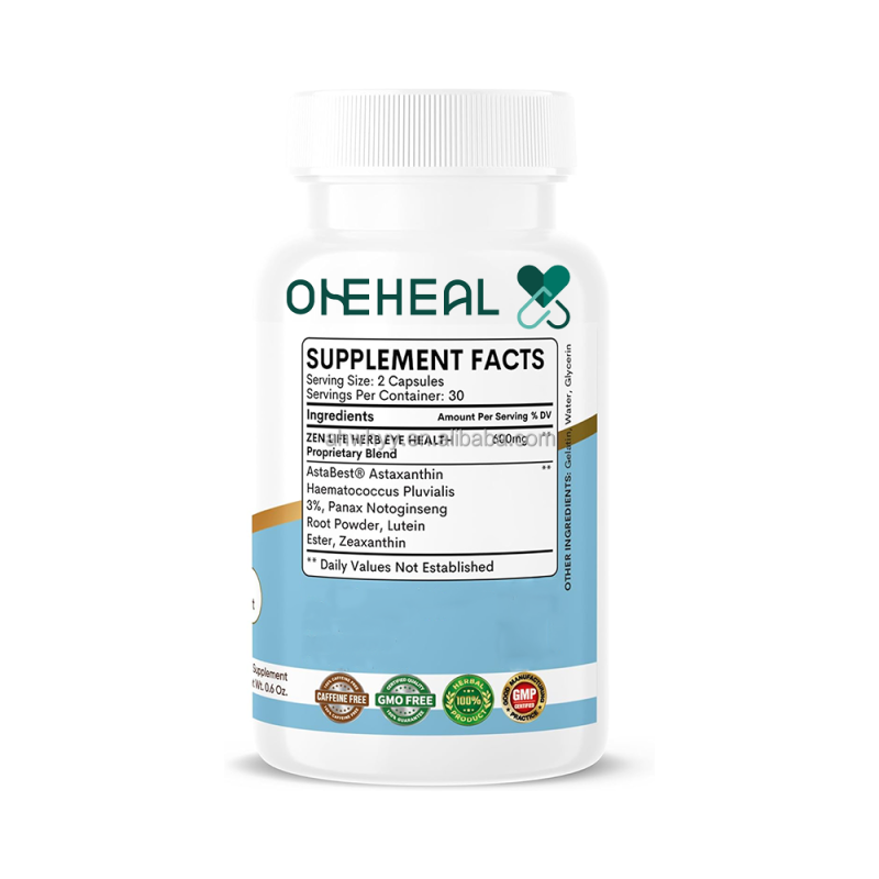 60 Softgels Eye Health Vitamins 25 mg Lutein and Zeaxanthin 60-Day Supply Lutein Softgel