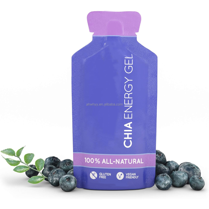 Single Energy Gel Empty for Sports Nutrition with Private Label Sport Energy Gel