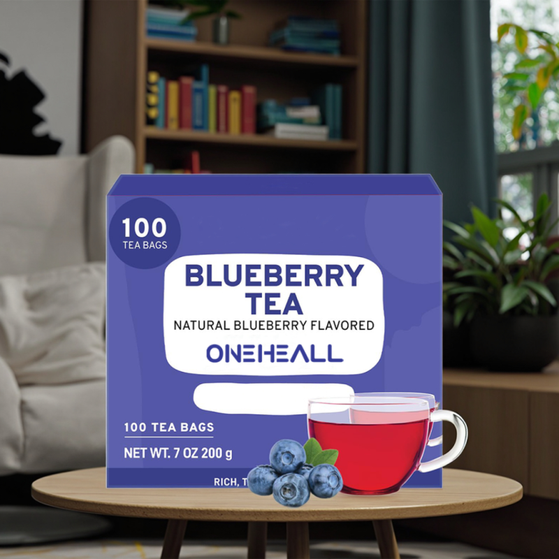 Popular Handpick Wild Blueberry Herbal Tea Bags High Quality Premium True Blueberry Fruit Tea