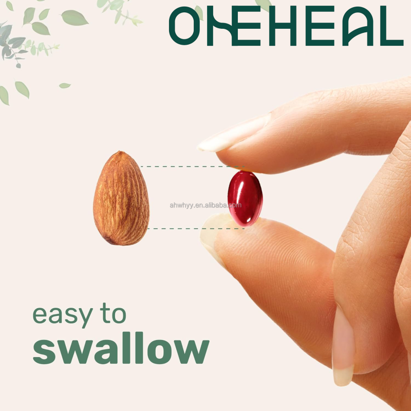 Ubiquinol Coenzyme Q10 Softgel Coq10 OEM Private Label Heart Coaching Supplement Coenzyme Q10 Softgels