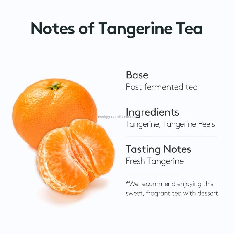 Wholesale Best Herbal Tea with Fruits Tangerine Tea Bag