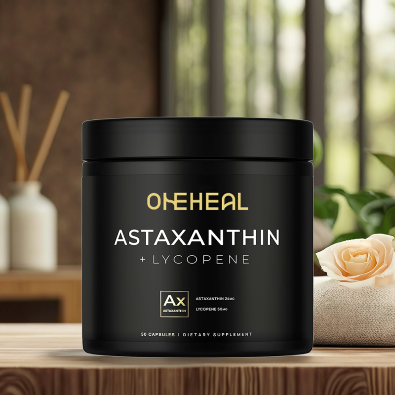 Antioxidation Dietary Supplement Capsules Natural Astaxanthin Lycopene Supplements Skin Whitening Astaxanthin Capsule