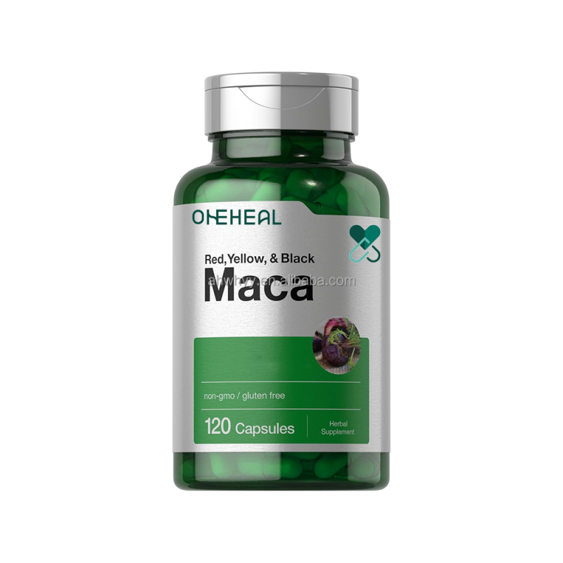 OEM High Quality Maca Root Capsules 48000 mg Panax Ginseng Capsules Maca Root Supplement Capsules
