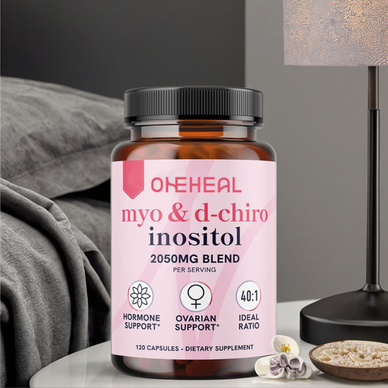 High Quality Health Ovarian Support Capsules Myo-Inositol D-Chiro OEM/ODM Herbal Supplements Hormone Balance Ovarian Capsules