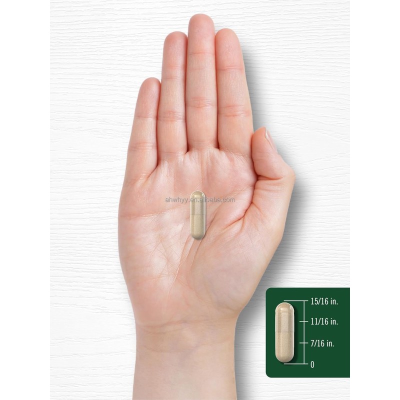 OEM 3000mg Ashwagandha Supplement Capsules Gluten Free Antioxidant Root Extract Ashwagandha Capsules