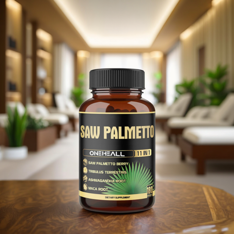 Premium Saw Palmetto Extract Capsule Natural Support Health Saw Palmetto Ashwagandha Capsules