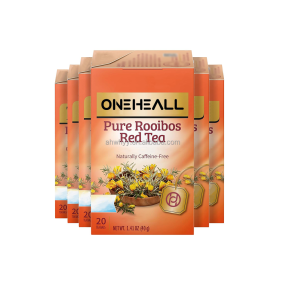 Pure Rooibos Red Tea Individually Wrapped Herbal Tea Bags Naturally Sweet Tangy Black Rooibos Tea Bags