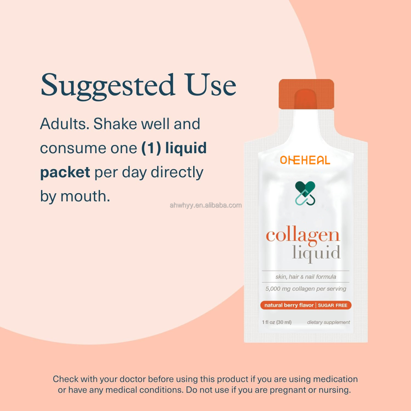 Premium Liquid Liposomal Collagen Supplement Drink Beauty Collagen Protein Drink Skin Whitening Oral Liquid