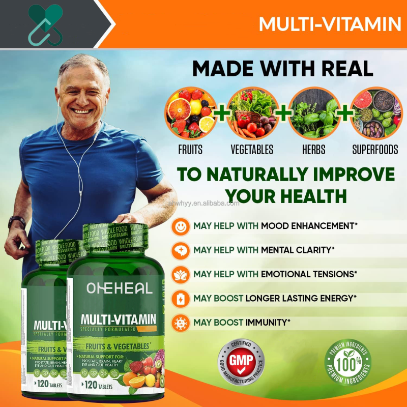 Biotin and Multivitamin Chewable Tablets Made in China Nutritious Vitamins for Optimal Health Food Supplement Vitamin