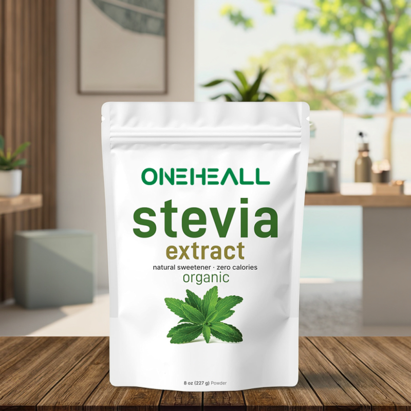 Serving High Grade Pure Organic Stevia Powders Stevia Green Leaf Extract Natural Herbal Immune Support Supplements Stevia Powder