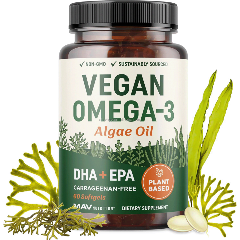 Customized omega 3 Fish Oil Softgels Best Private Label Vegan Supplement Heart Health Fish Oil Softgel Capsule