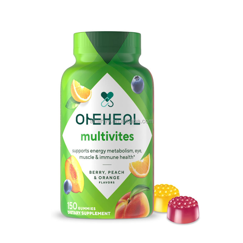 Adult Sugar-Free Multivitamin Gummies Complex Vitamins and Minerals Supplement Multivitamin Gummies