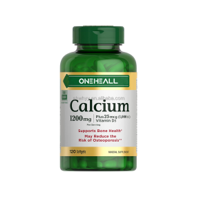 Calcium Softgels 1200 mg with Vitamin D3 Bone Health Softgels Vitamin D3 Calcium Supplement Pills Calcium Softgels
