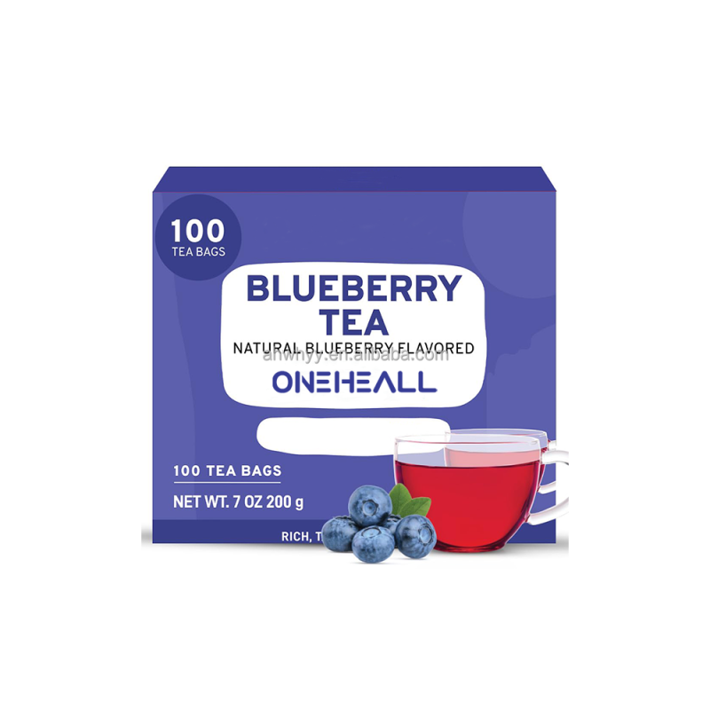 Private Label Good Price Premium True Blueberry Fruit Tea Handpick Wild Blueberry Herbal Tea Bags