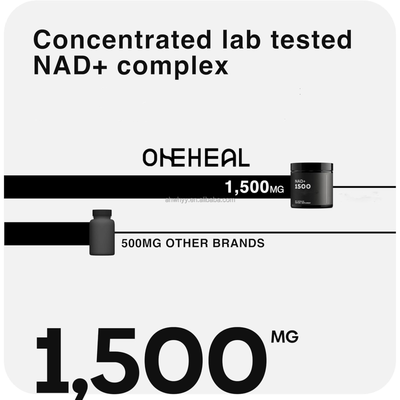 OEM Private Label Supplement NAD+ Capsule 1500mg Pure Organic Vegan NAD Plus Supplement Capsule
