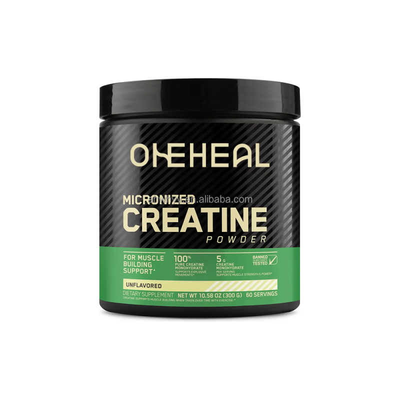 Private Label Creatine Monohidratada for Energy Nutritional Supplements Creatine Monohydrate Powder