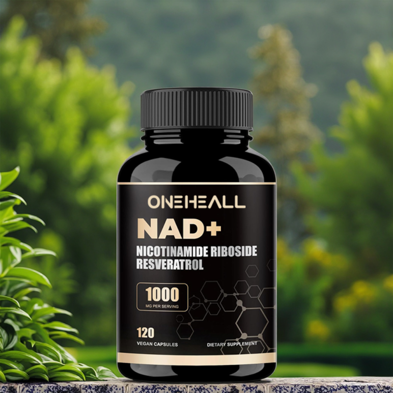 NAD Supplement 120 Capsules Trans-Resveratrol Antioxidant Health Supplement NAD+ Capsules