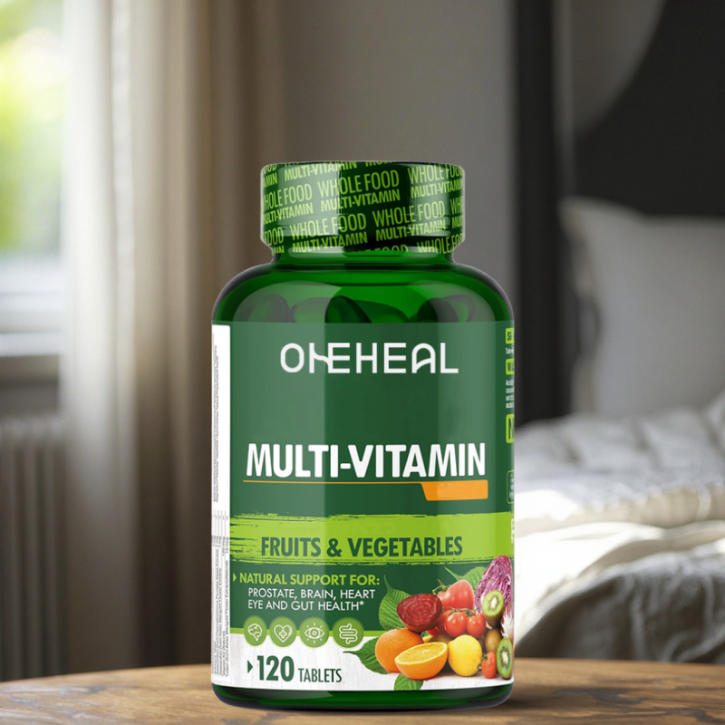 OEM Natural Multivitamin Tablets Nutritious Food Supplement Vitamin for Optimal Health Multivitamin Tablet