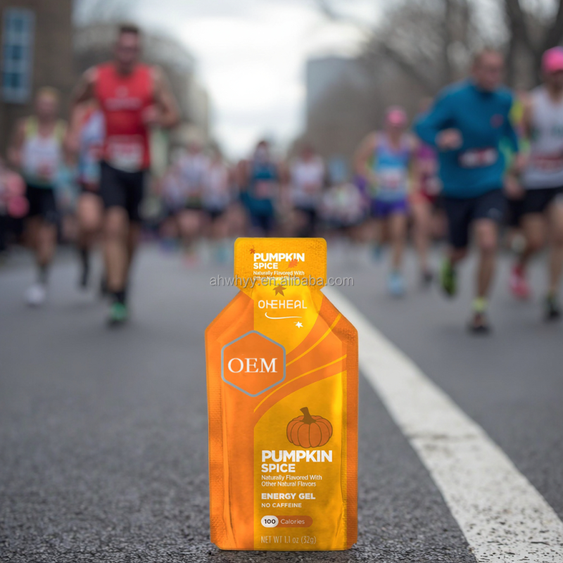 Custom Sports Nutrition Energy Liquid Gel Packet for Running Sports Nutrition Gel Quick Energy Gel