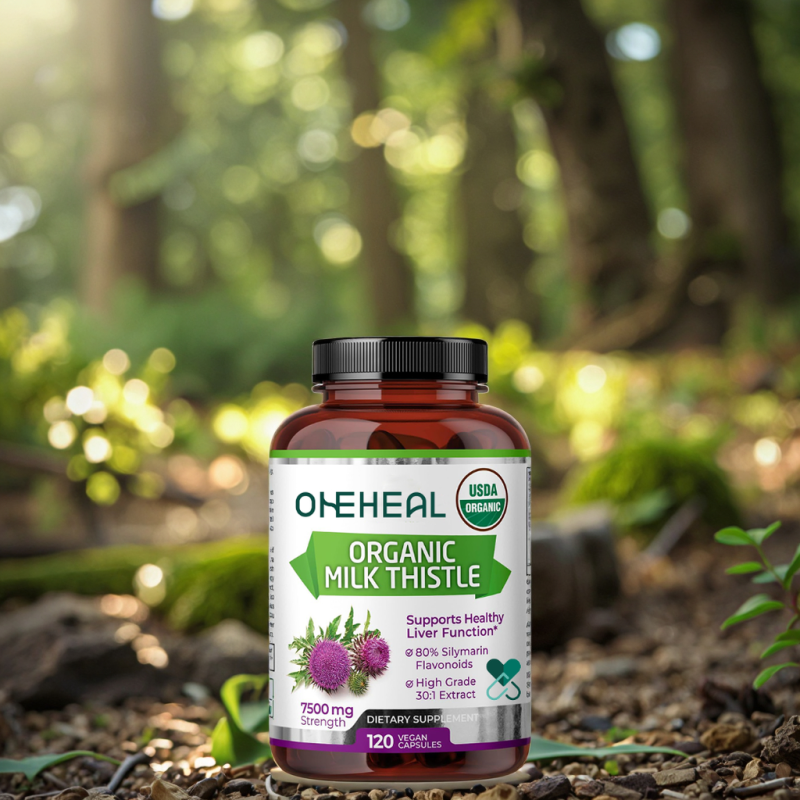 Low Price Milk Thistle Capsules  Herbal Liver Cleanse Supplement Milk Thistle Capsules