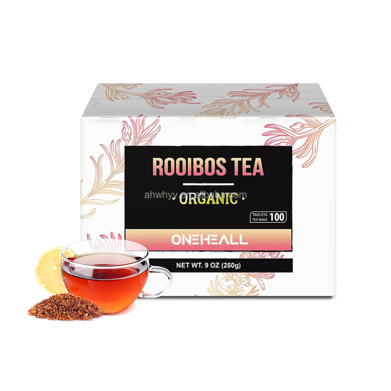 Factory Price Organic Rooibos Tea Bag Naturally Caffeine Free Herbal Tea Organic Nature Tea Bags