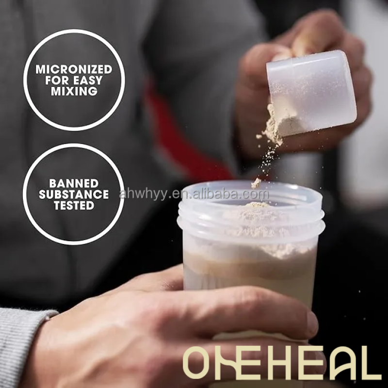 Private Label Creatine Monohidratada for Energy Nutritional Supplements Creatine Monohydrate Powder