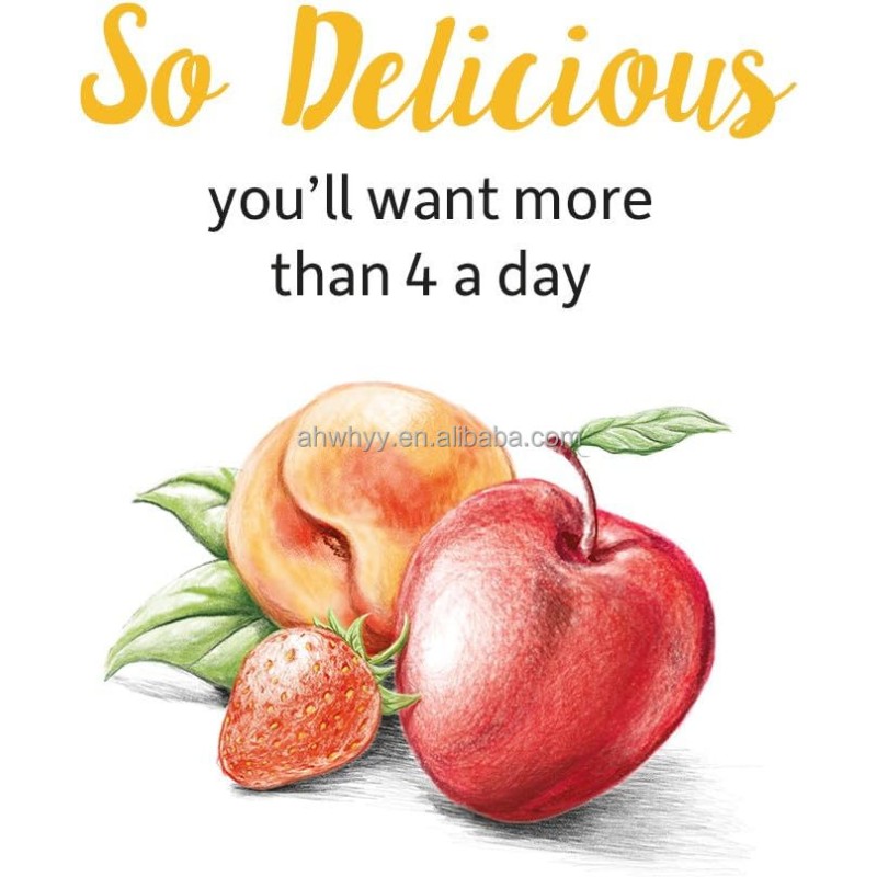 Whole Sales Sugar Free Organics Women's Certified Fruit Gummies Multivitamin Vegan Real Fruit Multivitamin Gummy