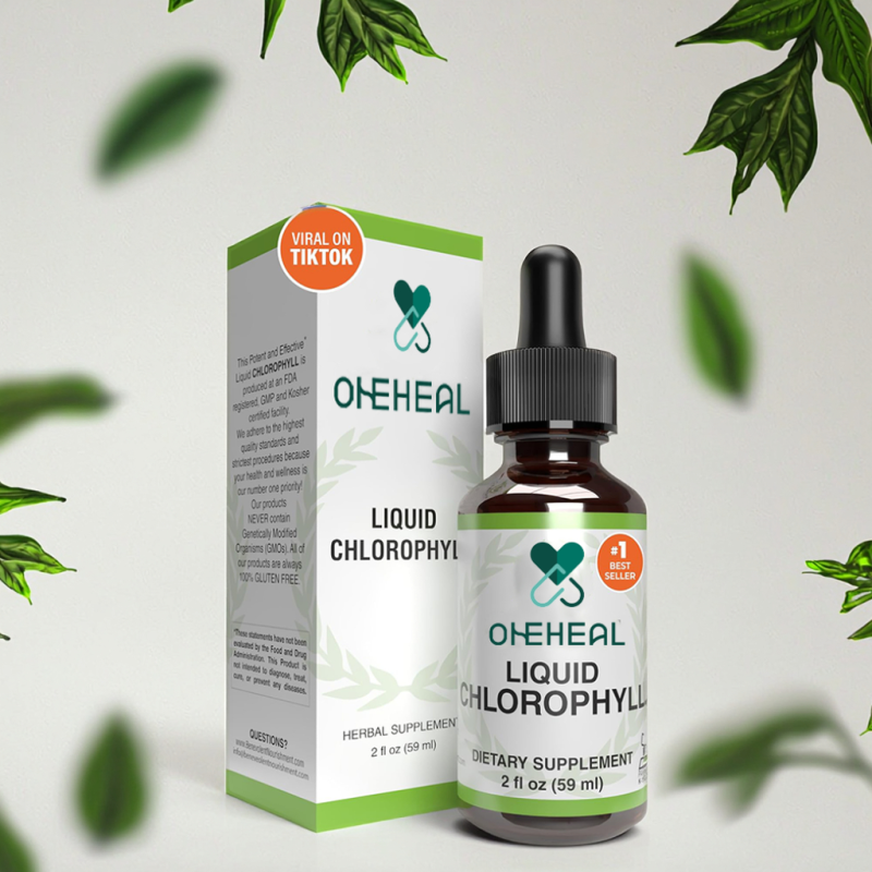 Wholesale Prices Organic Chlorophyll Liquid Drops for Detox Immune Support Chlorophyll Drops