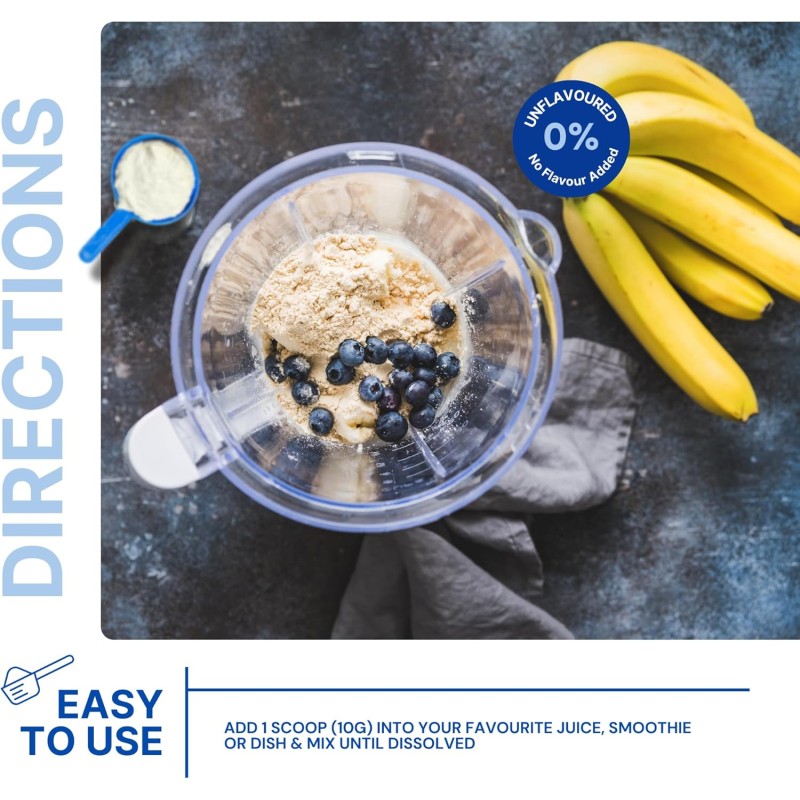 Health Hydrolyzed Collagen Peptides Powder High Protein Friendly Supports Skin Collagen Peptide Powder