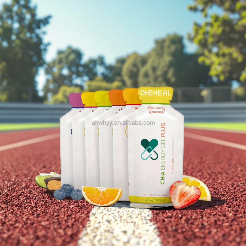 Sports Nutrition Energy Gel Packet Liquid Packaging for Optimal Performance Energy Drink Gel
