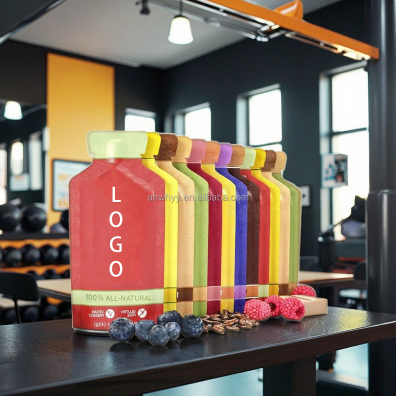 Sports Nutrition Energy Gels Supplements Energy Bag Oral Liquid and Capsules Dosage Gel for Adults for Running Energy Gel