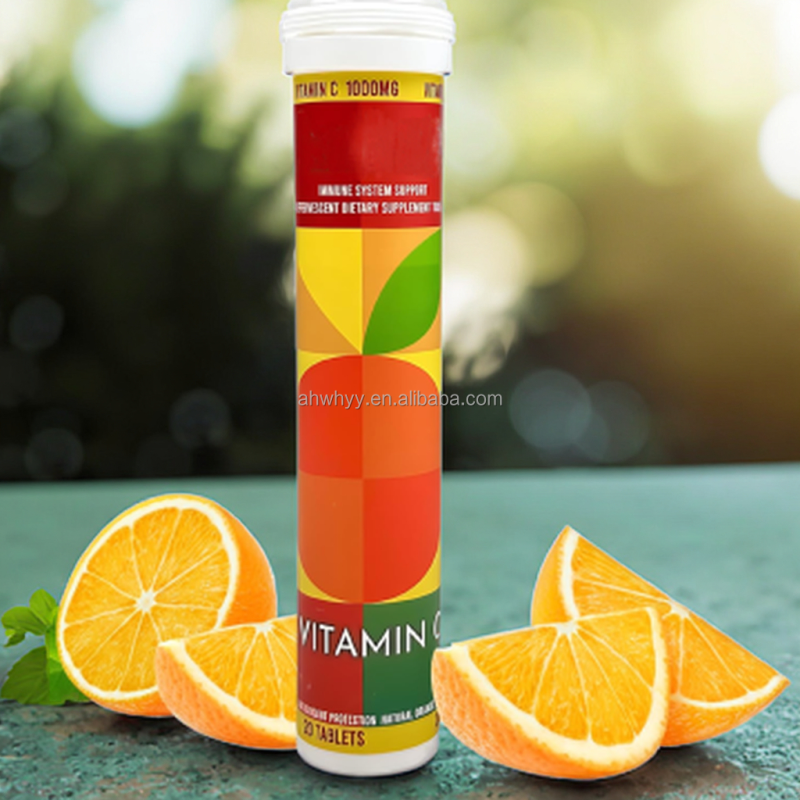 Herbal Supplements Vitamin c Effervescent Tablets Manufacturer