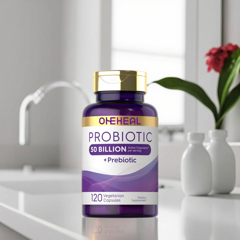 Factory OEM Prebiotics Supplement Capsules Nutritiona for Adults Organic Probiotics Capsules