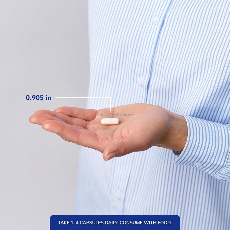 Natural Pure Magnesium Glycinate Capsule Good Tolerance Improve Metabolism and Digestion Magnesium Glycinate Capsules