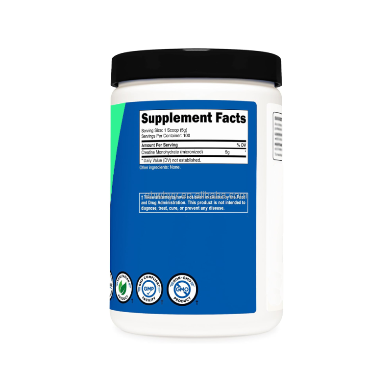Micronized Creatine Monohydrate Powder Per Serving Sports Nutrition Product Pure Creatine Powders
