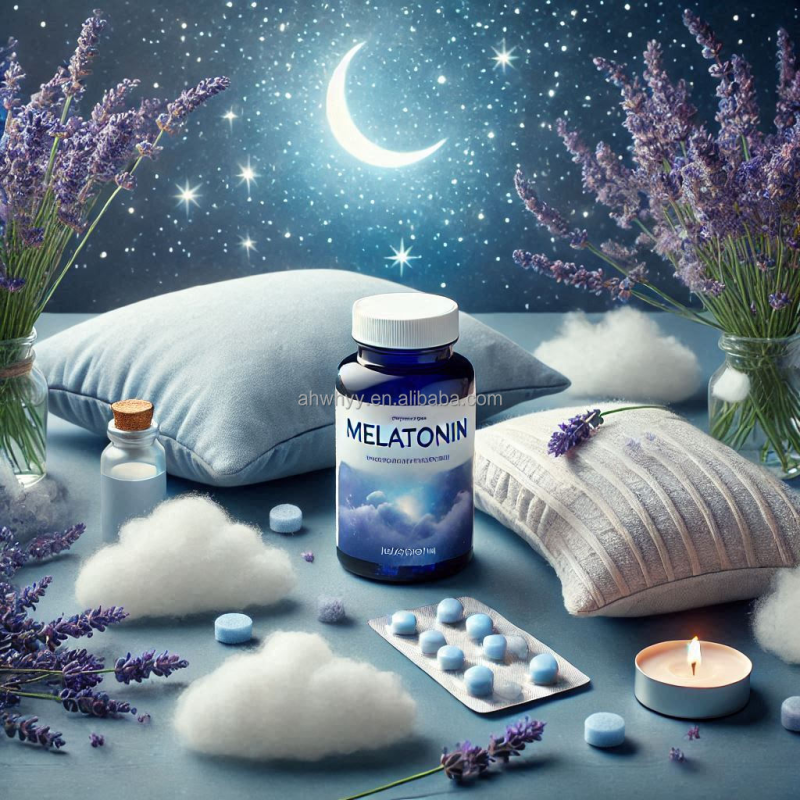 Natural Melatonin Gummies Plant Extract Based Sleep Support Supplement