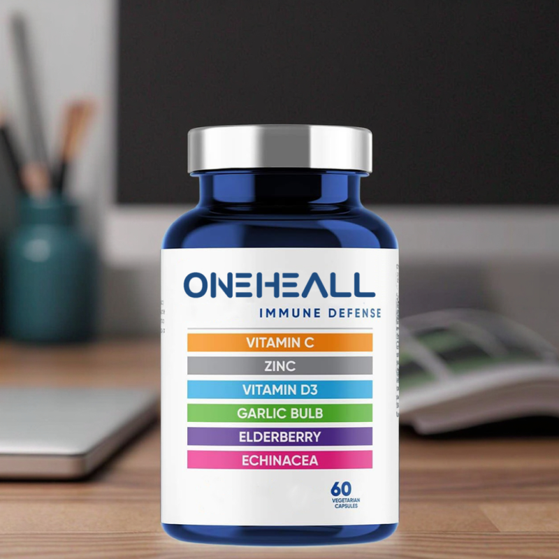 OEM Advanced Immune Defense Capsules 6-in-1 Complex Vitamins Minerals for Overall Health Improve Immunity Capsules