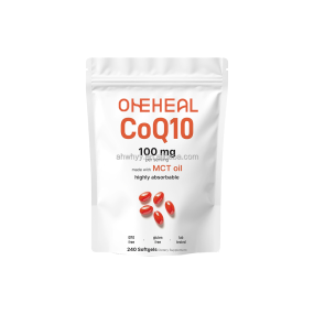 OEM Ubiquinol Coenzyme Q10 Softgel Coq10 Heart Coaching Supplement Coenzyme Q10 Softgels